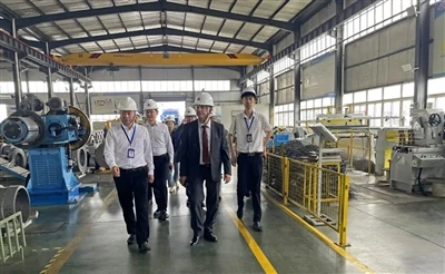 Nhiệt liệt chào mừng Adham Ballan, Thứ trưởng Bộ Năng lượng và Bộ trưởng Bộ Đ...